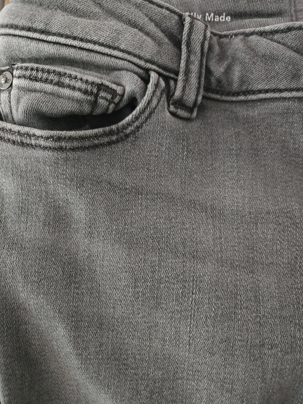 DL1961 Kids Chloe Gray Skinny Jeans Size 12 Stretch Denim